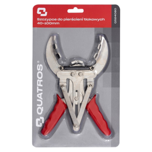 Клещи для поршневых колец 40–100мм. QUATROS QS24080
