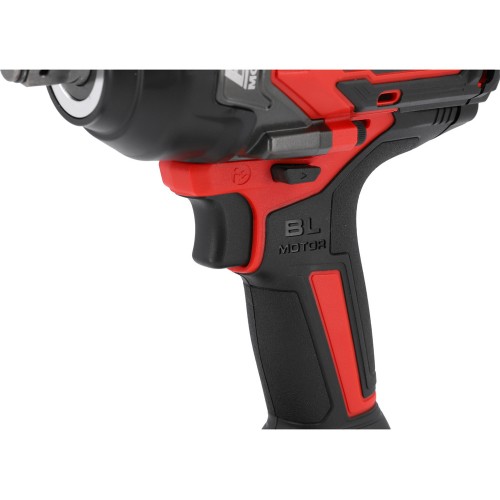 Гайковерт ударный аккумуляторный бесщеточный YATO 1200 Нм,1/2", 18 В Li-Ion 4 АГод, YT-828071