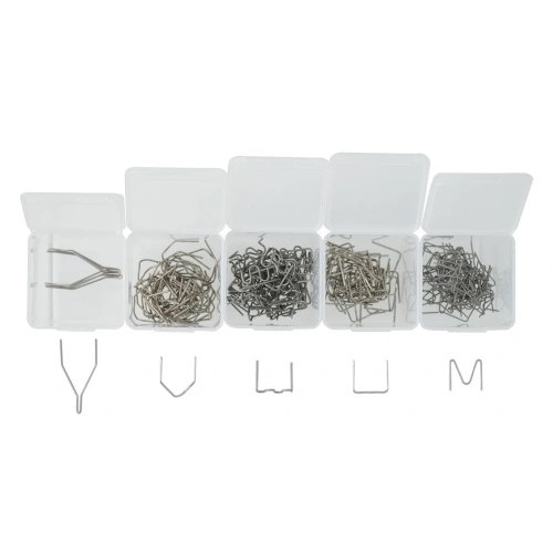 Набір скоб для ремонту пластику, 205шт. G.I.KRAFT STP-205-CBRM