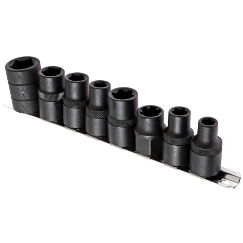 Набор головок 1/2" специальных RIBE и 5-гранных, 8шт. 4917S JTC