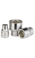 Головка торцевая 3/8",6-гранная,23мм, длина 32мм. FORCE 53523 F