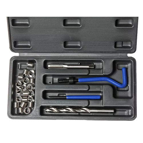 Набор для восстановления резьбы (М10×1.25),14 предметов. 4783 JTC