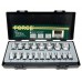 Набор 12-гранных дюймовых головок 5/16"-1-1/4",квадрат 1/2", 19шт. FORCE 4194-9 F