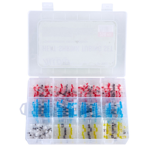 Термоусаживаемые гильзы с припоем, 250шт. Alloid TP-3001