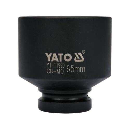 Головка торцевая ударная 12-гранная YATO : квадрат 1", М= 65 мм, L= 93 мм