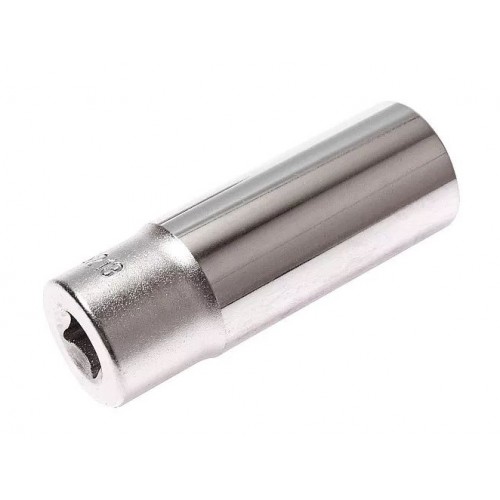 Головка торцевая глубокая 1/4",6-гранная, размер 13мм. 25213 JTC