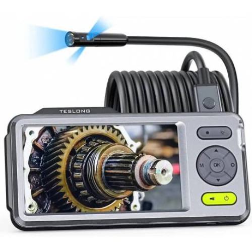 Видеоэндоскоп TESLONG NTS500B (5,5 мм, 5 м, двойная камера, IPS 5", HD) TESLONG NTS500B