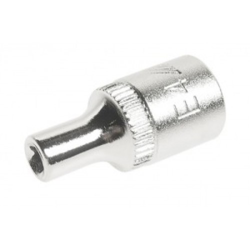 Головка торцевая E-TORX E4,квадрат 1/4". 22004 JTC