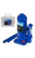 Домкрат бутылочный в кейсе 3т 180-343 мм  VITOL Iron Hand (IH-180350D-K)