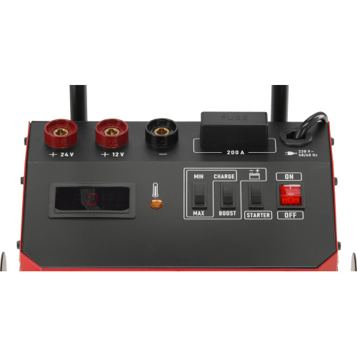 Пуско-зарядний пристрій YATO 12/24 В, 10/25/42 А, старт 420 А (YT-83064)