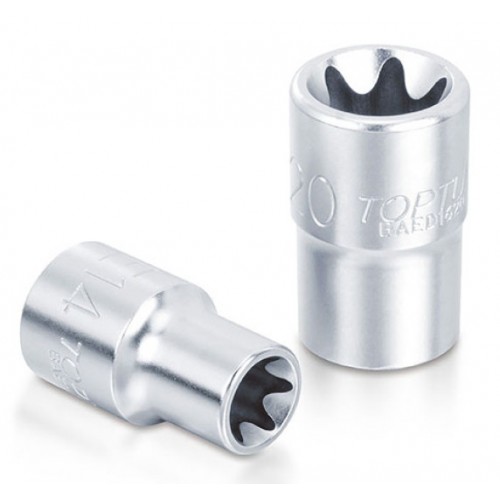 Головка торцевая TORX E11,квадрат 1/2",длина 38мм. TOPTUL BAED1611