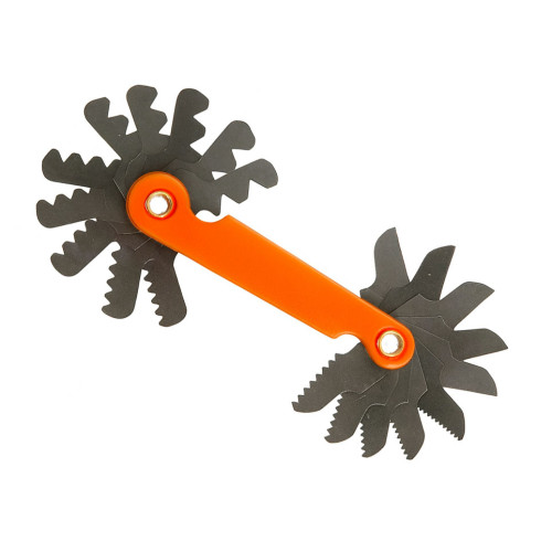 Резьбомер (дюймовый) 4–48 TPI. TOPTUL ICAC0022