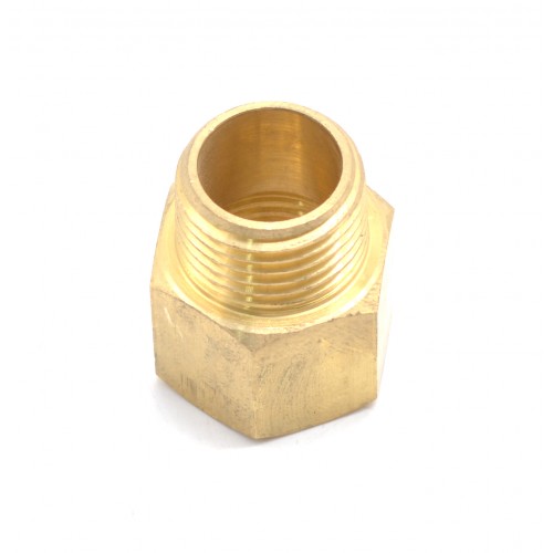 Фитинг латунный (внутренняя резьба - внешняя резьба) 1/2" (f) х 1/2" (m)