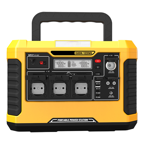 Пopтaтивнaя зapяднaя cтaнция З58800mAh(Li-pol) 1500W/З000W(Max) PRO-PS1500BPROTESTER