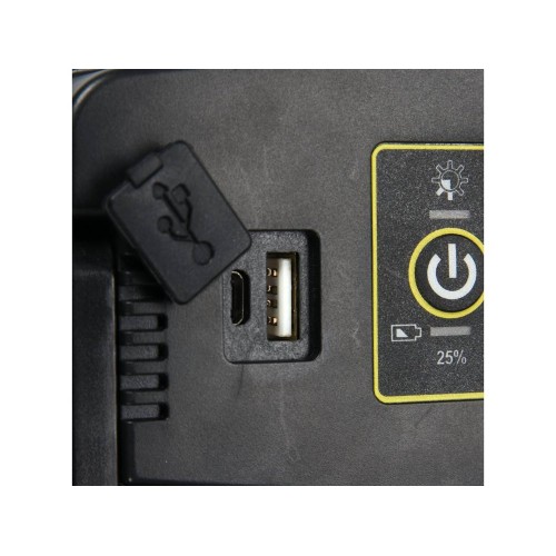 Світильник переносний, світлодіодний- POWERBANK 3,7 В 4400МАЧ Li-Ion з динаміками YATO YT-81808