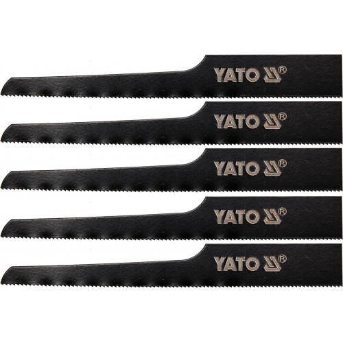Полотна для пневмопили шабельної 24Т (5шт) YATO YT-09958