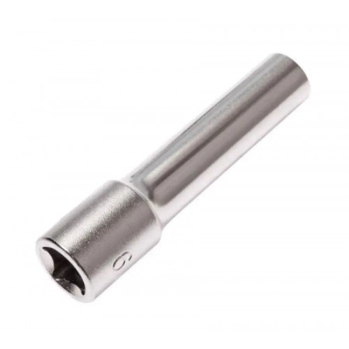 Головка торцевая глубокая 6-гранная,квадрат 1/4", 5,5мм. 252055 JTC