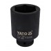 Головка торцевая ударная глубокая 3/4",6-гранная,46мм, длина 90мм. YATO YT-1146