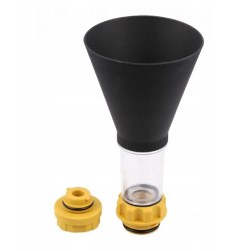 Лейка для моторного масла NISSAN/RENAULT,(125/22.5мм,M33 x P3,5). QUATROS QS60241