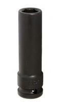 Головка ударная глубокая 3/8",6-гранная,19мм, длина 63мм. FORCE 4356319 F