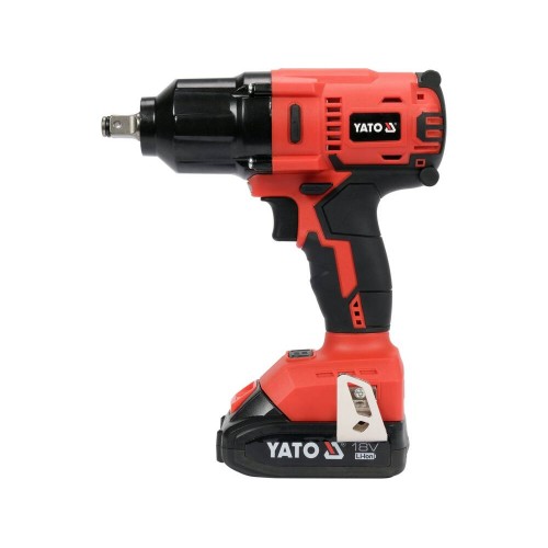 Гайковерт ударний акумуляторний безщітковий YATO 700 Нм; 1/2", з набором ударних головок 17 предм. YT-82807