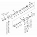 Вал для пневмотрещотки 3/8 (3930 JTC) 3930-45 JTC