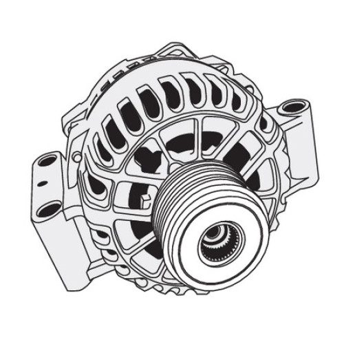 Набір ключів і головок для генераторів 13пр. YATO YT-0421