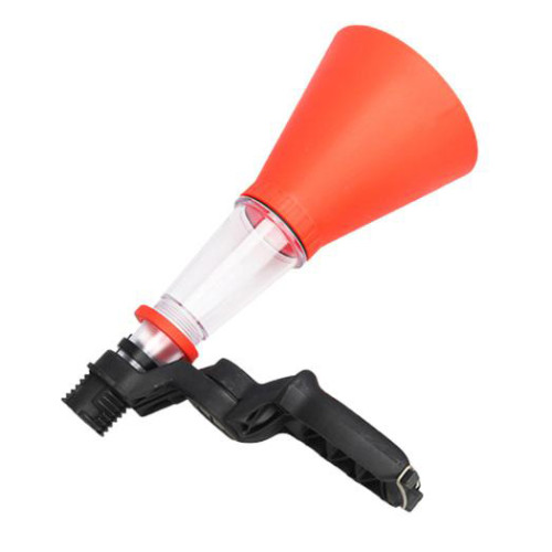 Лейка для моторного масла с поворотной удлинённой трубкой. ShiningBerg 118048