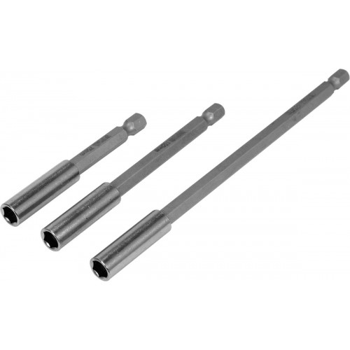 Магнитный держатель для бит HEX - 1/4", L= 75, 100, 150 мм, 3 шт YATO YT-04699