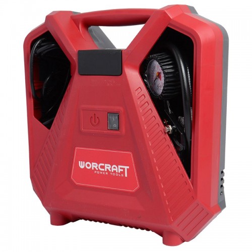 Компрессор портативный электрический 220V. 1100 Вт. 180 л/мин PAC11-180 WORCRAFT