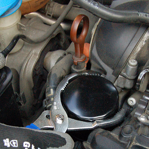 Кліщі для зняття масляних фільтрів затискні 100-140мм. KING TONY 9AE71-140