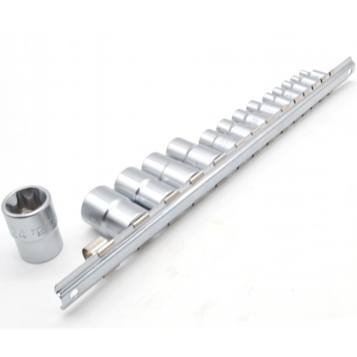 Набор головок TORX 1/4",3/8",1/2" E4-E24 14ед.(звезда Давида) TOPTUL GAAR1402