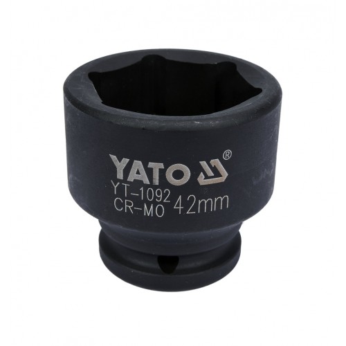 Головка торцевая ударная 3/4",6-гранная,42мм, длина 57мм. YATO YT-1092