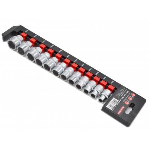 Набор головок 3/8" 12-грfytq (8-19 мм) 12 пр. FORCE 3128-9 F