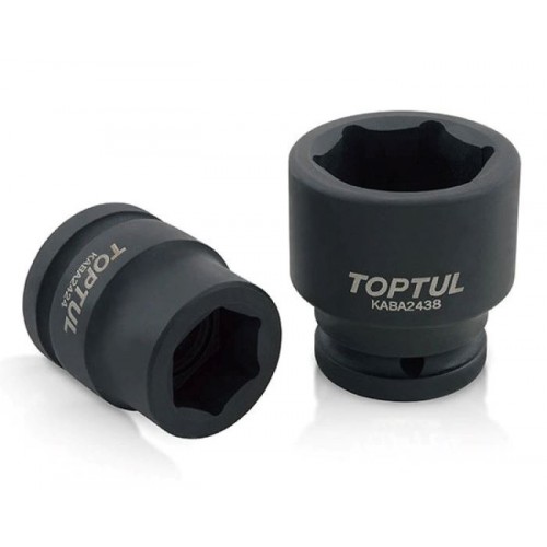 Головка торцева ударна 3/4",41мм, 6-гранна, коротка, довжина 57мм. TOPTUL KABA2441