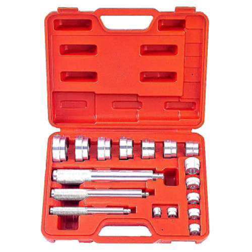 Набір оправок для запресування підшипників, 17шт. FORCE 917T1 F