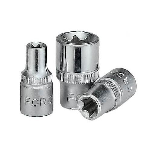 Головка торцева TORX E6,квадрат 1/4", довжина 25мм. FORCE 52606 F