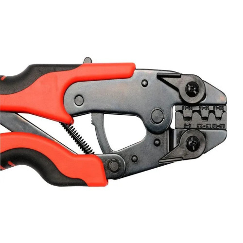 Клещи для обжима зажимных соединителей со сменными насадками (набор 5шт).YATO YT-2245