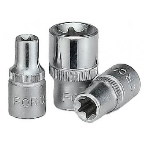 Головка торцевая 3/8",TORX E12, длина 28мм. FORCE 53612 F