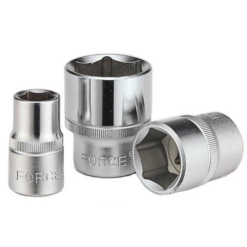 Головка торцевая 6-гранная 32мм,квадрат 1/2", длина 45мм. FORCE 54532 F
