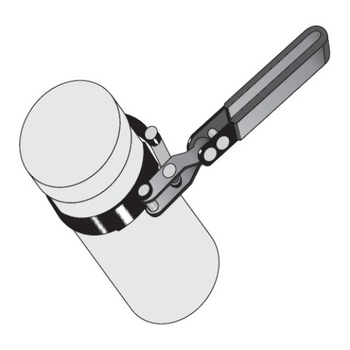 Ключ к масляному фильтру ленточный 85-95мм. YATO YT-0822