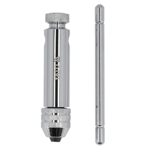 Вороток с трещоткой для метчиков (М5–М12),хромированный,100мм. YATO YT-2990