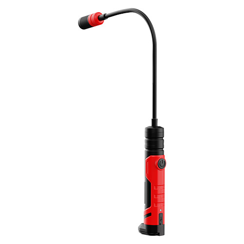 Фонарь светодиодный 3W LED с гибким держателем 2200 мAч (USB Tуpe-C) PROTESTER FL-0313M