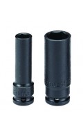Головка ударная глубокая 1/4",6-гранная, 9мм, длина 50мм. FORCE 4255009 F