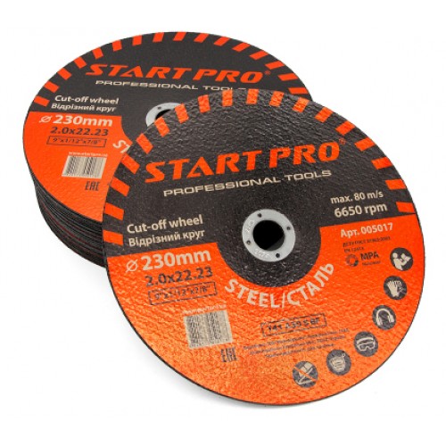 Круг отрезной по металлу START PRO_230x2.0x22.23мм. (5017)
