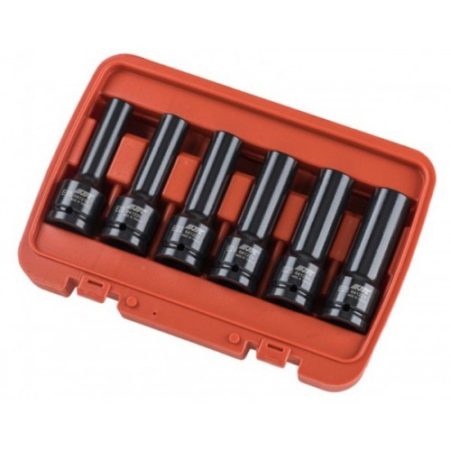Набор ударных головок TORX 3/4"(E18–E28),длина 110мм,6 предметов.  J606EL JTC
