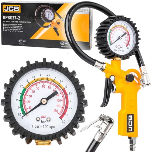Пистолет для измерения давления и подкачки колес 8.5 Bar JCB Tools JCB-RP8037-2