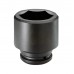 Головка ударна 1-1/2",6-гранна,58мм, довжина 90мм. FORCE 412558 F
