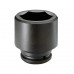 Головка ударна 1-1/2",6-гранна, 80мм, довжина 110мм. FORCE 412580 F
