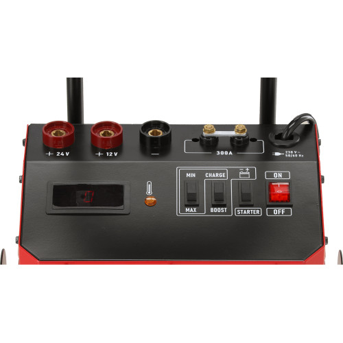 Пуско-зарядний пристрій YATO 12/24 В, 10/30/52 А, старт 520 А (YT-83065)